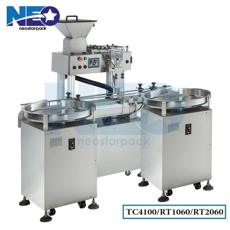 bottle capsule counting packaging line for nutraceutical